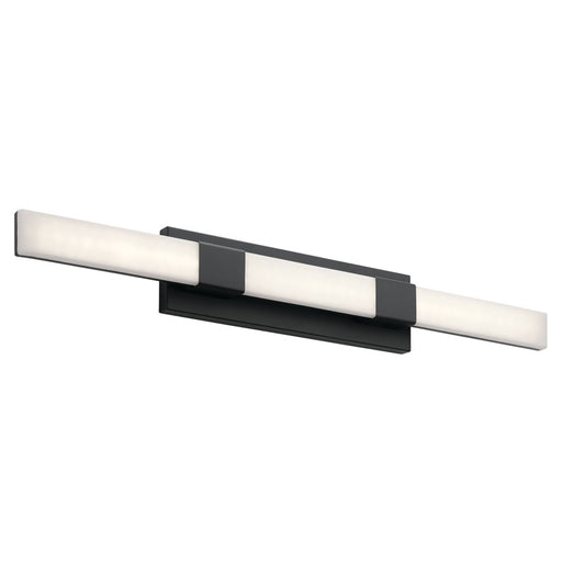 Kichler Neltev 1 Light 36" Linear Bath Light, Matte Black - 84203