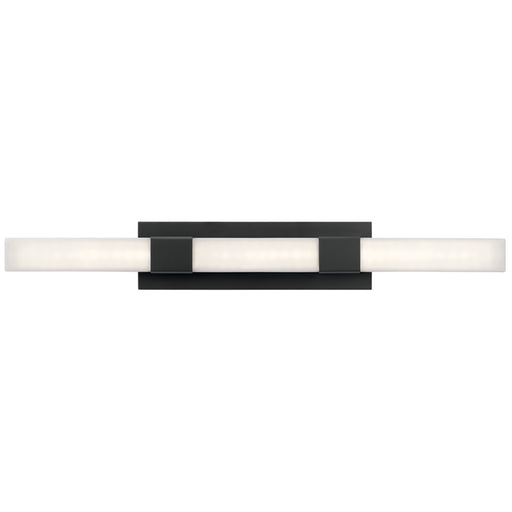 Kichler Neltev 1 Light 36" Linear Bath Light, Matte Black