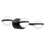 Kichler Brettin 3 Light Bath, LED, Matte Black