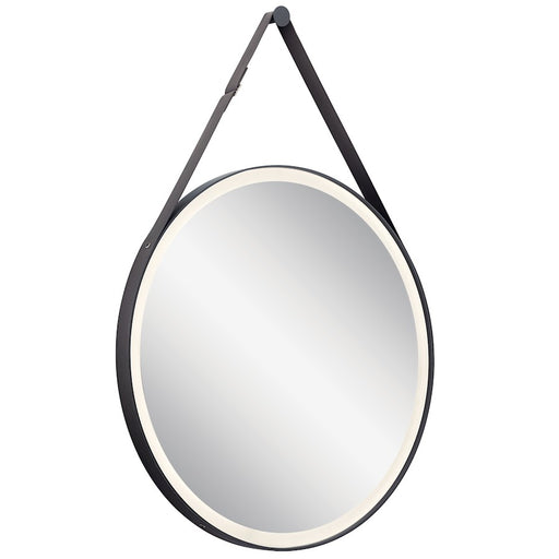 Kichler Mirror LED 28 x 40 in | Matte Black Steel Frame | Bathroom & Entryway | 28 x 2 x 40 in | Model 86000MBK