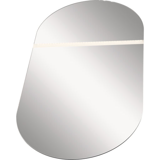 Kichler Radana 30" LED Vanity Mirror, Aluminum/Etched