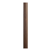 Kichler 3"x84" Direct Burial Fluted Outdoor Post, Brownstone