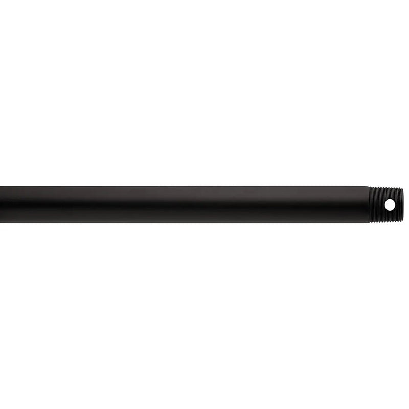 Kichler Accessory 36in Single Threaded Ceiling Fan Downrod | Satin Natural Bronze Steel | Standard Ceiling Fan Replacement | 36 in L | Model C2606-SNB