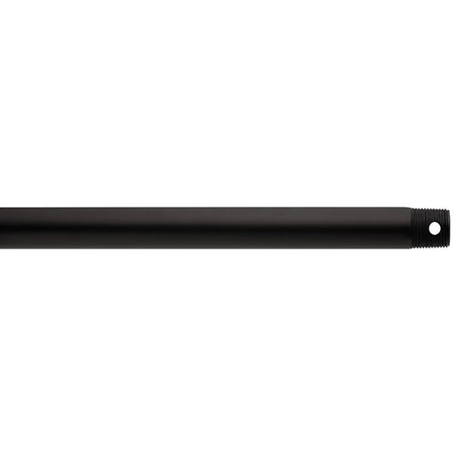 Kichler Accessory 60in Single Threaded Ceiling Fan Downrod | Satin Natural Bronze Steel | Standard Ceiling Fan Replacement | 60 in L | Model C2608-SNB