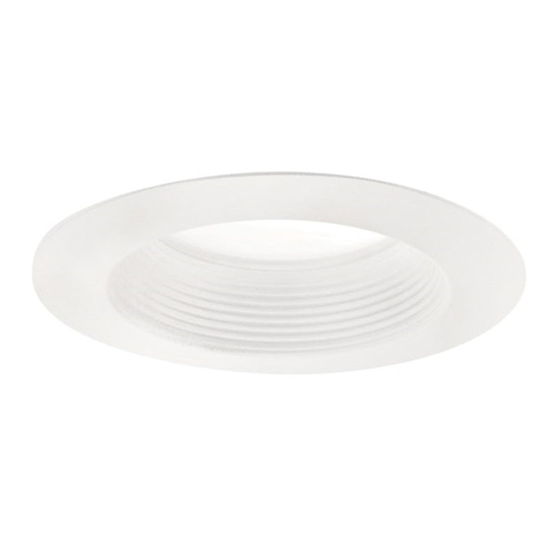 Kichler Direct-to-Ceiling 6in Square Recessed Downlight | 3000K LED, Textured White | Kitchen & Living Room | 8 x 22 x 2 in | Model DLRC06S3090WHT
