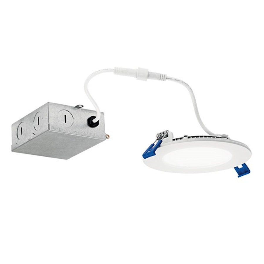 Kichler Direct To Ceiling Slim Downlight, White