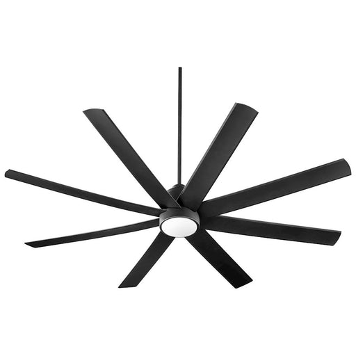 Luzaire Design Cosmo Light Indoor Outdoor Fan, Noir - 3-100-15