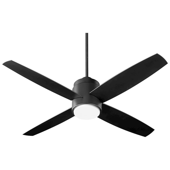 Luzaire Design Oslo Light Indoor Outdoor Fan, Noir - 3-101-15