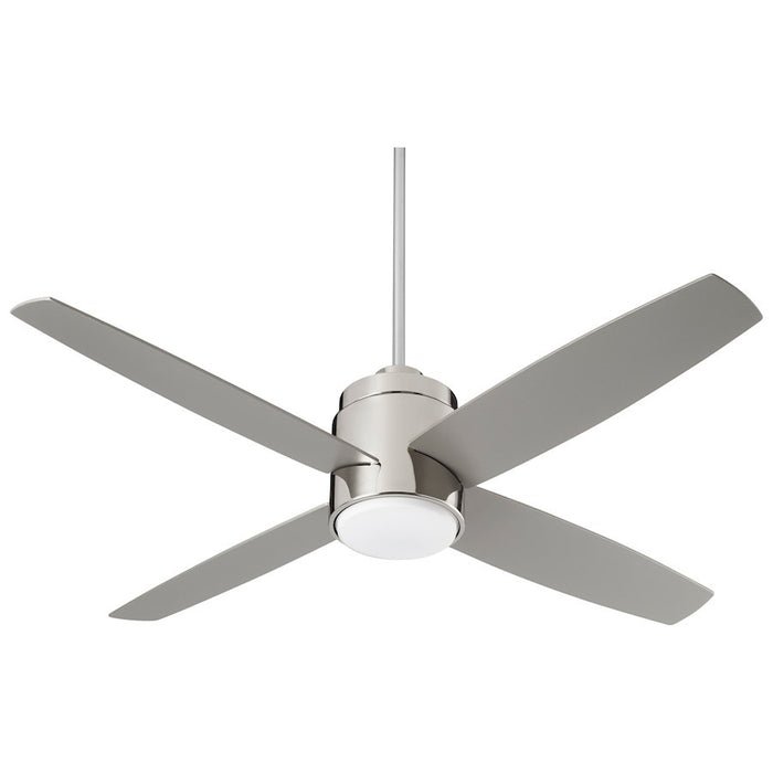 Luzaire Design Oslo Indoor Fan, P Nickel, Light Kit Sold Separately - 3-101-20