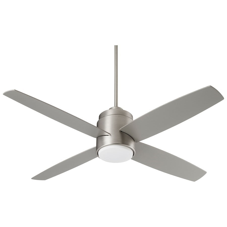 Luzaire Design Oslo Indoor Fan, S Nickel, Light Kit Sold Separately - 3-101-24