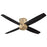 Luzaire Design Oslo 10.25" Ceiling Fan, Aged Brass - 3-102-40
