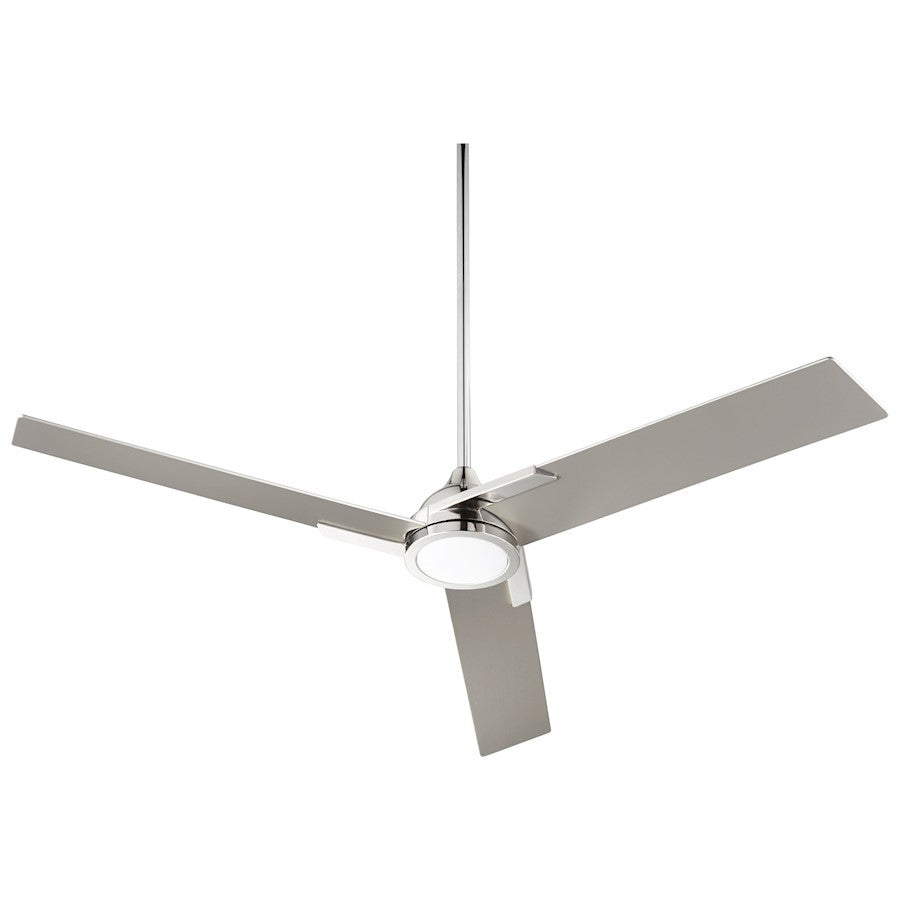 Luzaire Design Coda Indoor Fan, P Nickel, Light Kit Sold Separately - 3-103-20