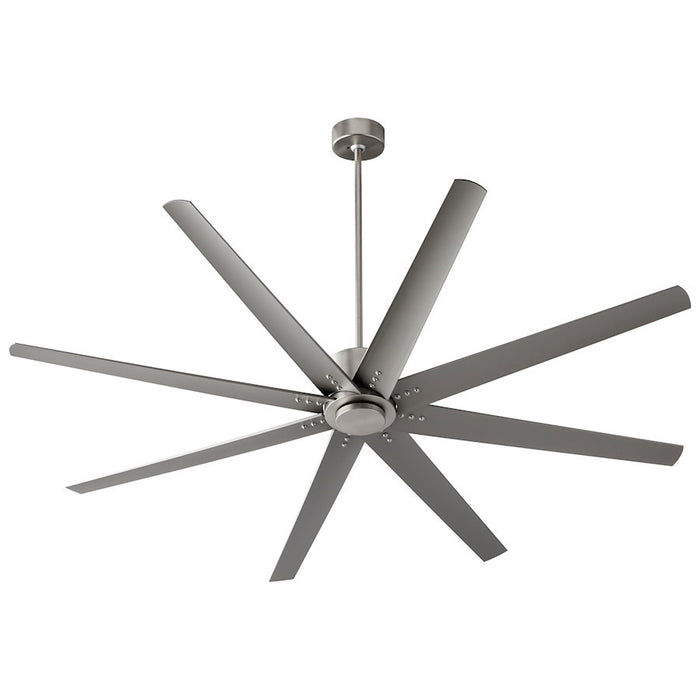 Luzaire Design Fleet Ceiling Fan, Satin Nickel - 3-108-24