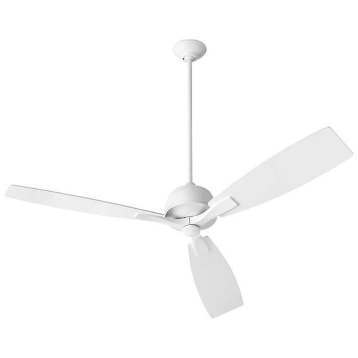 Luzaire Design Juno Light Ceiling Fan, White - 3-109-6