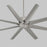 Luzaire Design Fleet 56" 8 Blade Fan, Satin Nickel - 3-112-24