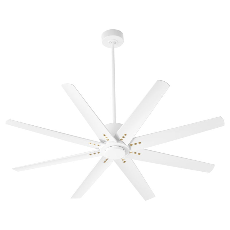 Luzaire Design Fleet 56" Ceiling Fan, White - 3-112-6