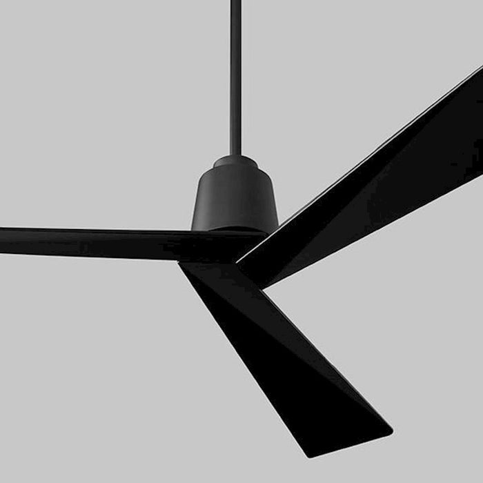 Luzaire Design Dynamo 54" Fan, Black - 3-113-15