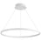 Luzaire Design Circulo 1 Light 32" Pendant, White/Matte White - 3-65-6