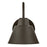 Lark Wes 1 Light Small Gooseneck Barn Light, Oil Rubbed Bronze