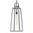 Lark Hugh 1 Light Outdoor Large Hanging Lantern, Aluminum/Clear
