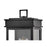 Lark Cole 1 Light Outdoor 13" Wall Mount Lantern, Black/Clear