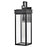 Lark Cole 1 Light Outdoor 25" Wall Mount Lantern, Black/Clear - 82065BK