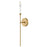 Lark Hux 1 Light Large Sconce, Lacquered Brass - 83070LCB