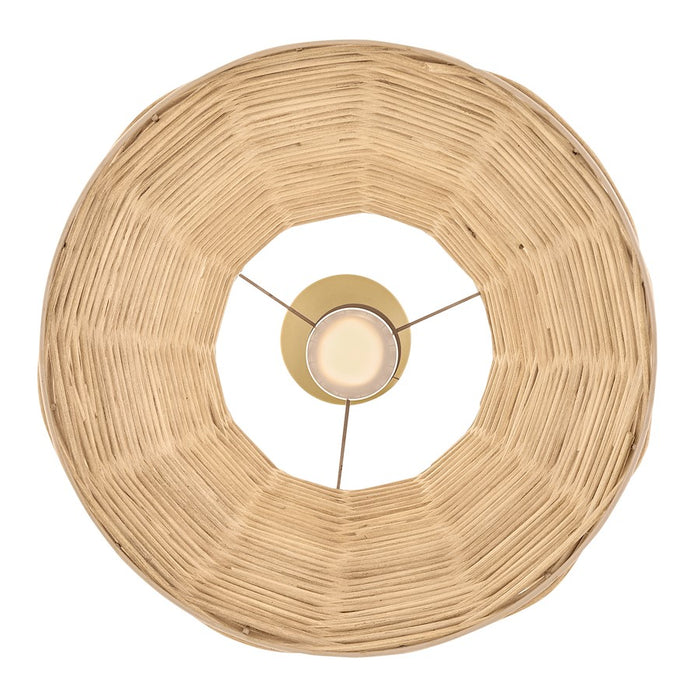 Lark Brynn 1 Light 14" Pendant, Lacquered Brass