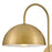 Lark Lou 1 Light Medium Sconce, Lacquered Brass