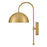 Lark Lou 1 Light Medium Sconce, Lacquered Brass