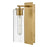 Lark Lane 1 Light Medium Sconce, Lacquered Brass/Clear - 83370LCB