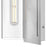 Lark Lane 1 Light Medium Sconce, Polished Nickel/Clear