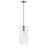 Lark Lane 1 Light Extra Small Pendant, Polished Nickel/Cased Opal