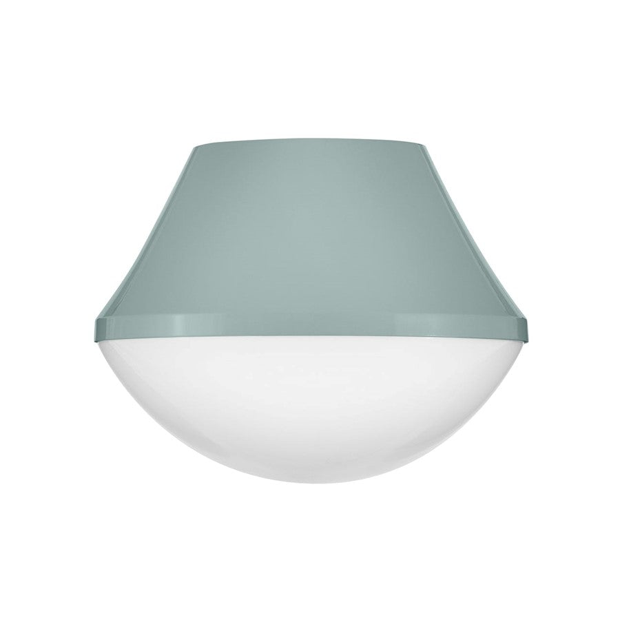 Lark Haddie 1 Light Small Flush Mount, Seafoam/Cased Opal - 83411SF