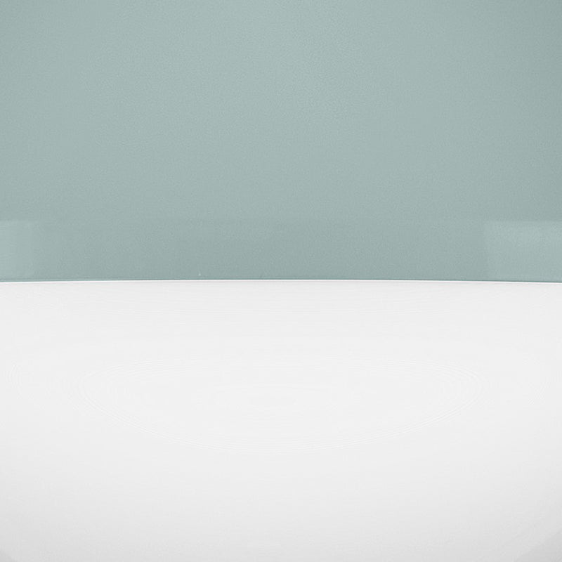 Lark Haddie 1 Light Small Flush Mount, Seafoam/Cased Opal