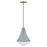 Lark Haddie 1 Light Small Pendant, Seafoam/Cased Opal - 83417SF