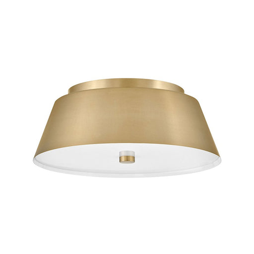 Lark Tess 2 Light Medium Flush Mount, Lacquered Brass/Etched - 83513LCB