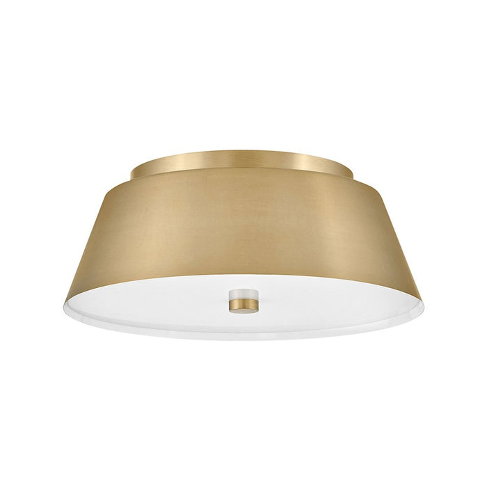 Lark Tess 2 Light Medium Flush Mount, Lacquered Brass/Etched - 83513LCB