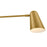 Lark Birdie 3 Light Medium Single Tier Chandelier, Lacquered Brass