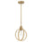 Lark Fallon 1 Light Medium Pendant, Lacquered Brass