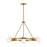 Lark Orla 6 Light Medium Single Tier Chandelier, Lacquered Brass - 83616LCB