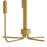 Lark Austen 5 Light 28" Single Tier Chandelier, Lacquered Brass