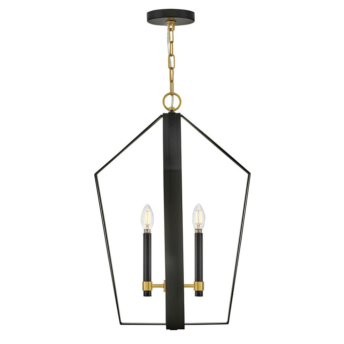 Lark Sammi 4 Light Large Pendant, Black