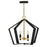 Lark Sammi 2 Light Large Pendant, Black
