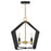 Lark Sammi 2 Light Large Pendant, Black