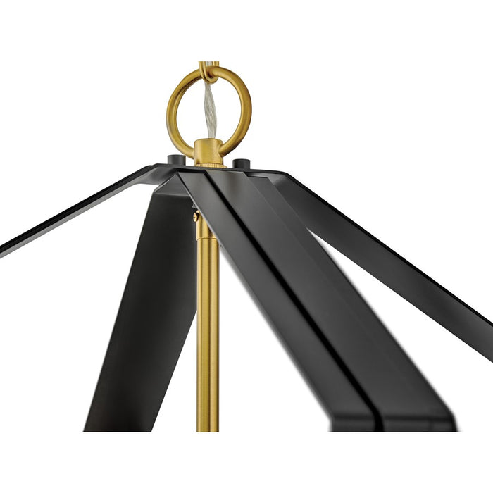 Lark Sammi 2 Light Large Pendant, Black