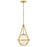 Lark Colby 1 Light 11" Pendant, Lacquered Brass/Cased Opal - 83677LCB