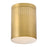 Lark Casey 1 Light 7.5" Flush Mount, Lacquered Brass