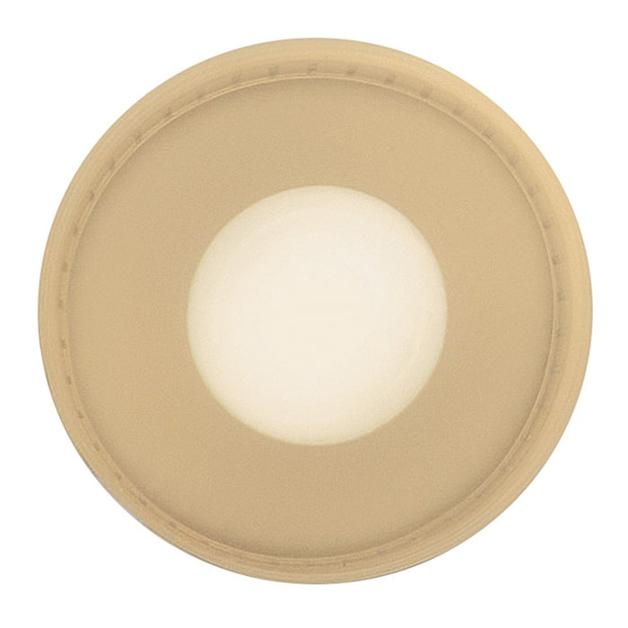 Lark Casey 1 Light 7.5" Flush Mount, Lacquered Brass