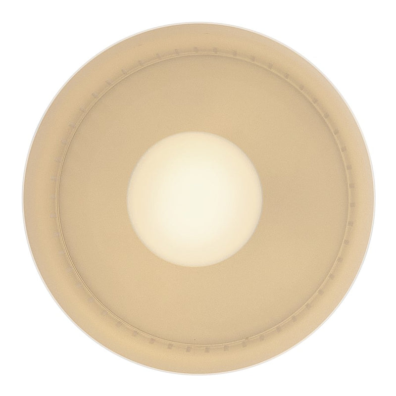 Lark Casey 9in 1-Light Pendant | Modern Lacquered Brass Steel and Satin Off-White Shade | Kitchen Island & Dining Room | 9 x 9 x 18 in | Model 83687LCB-SO